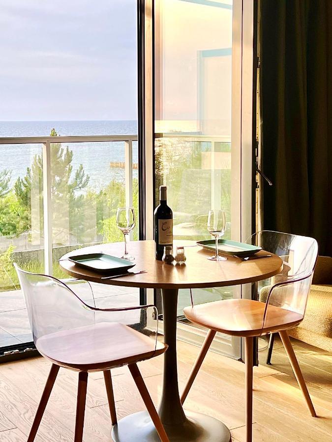 Tuz Przy Plazy - Nowoczesny Apartament Z Tarasem I Pieknym Widokiem Na Baltyk 梅尔诺 外观 照片